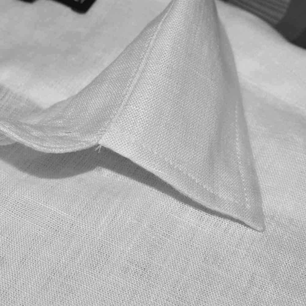 Emporio Armani White Luxury Cotton Shirt-4