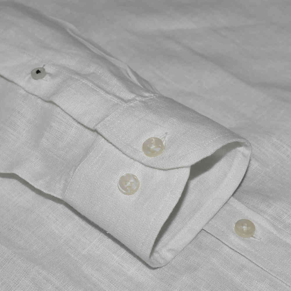 Emporio Armani White Luxury Cotton Shirt-5