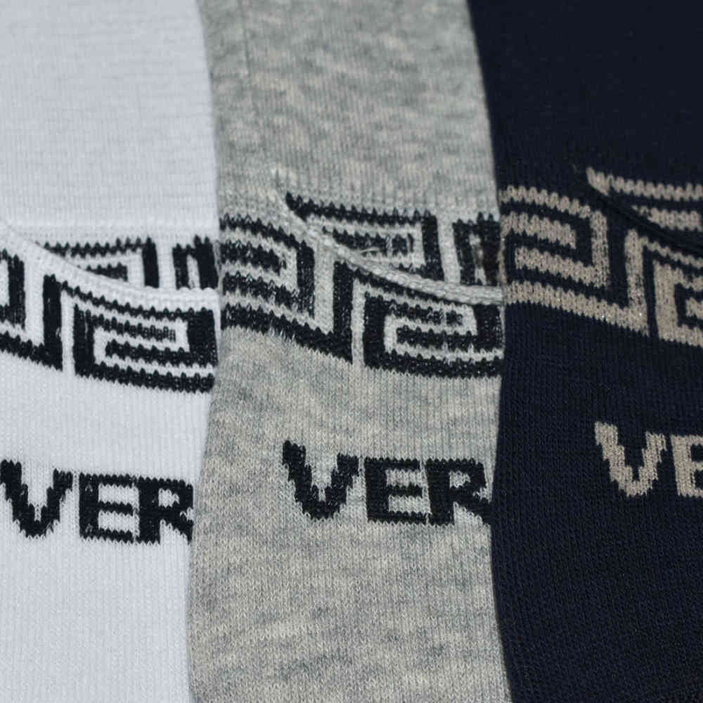 Versace Embroidery Premium No-show Socks-3