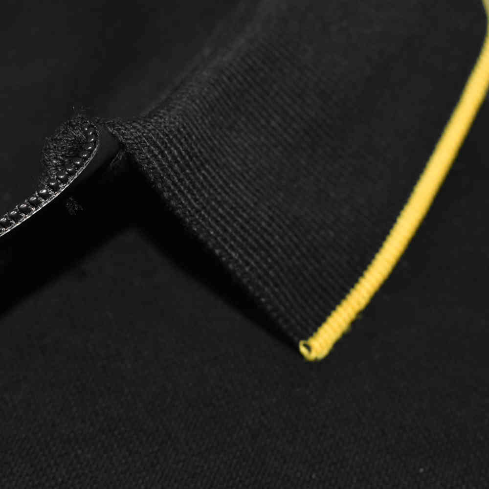 Balmain Zipper Polo Black Premium T-shirt-4