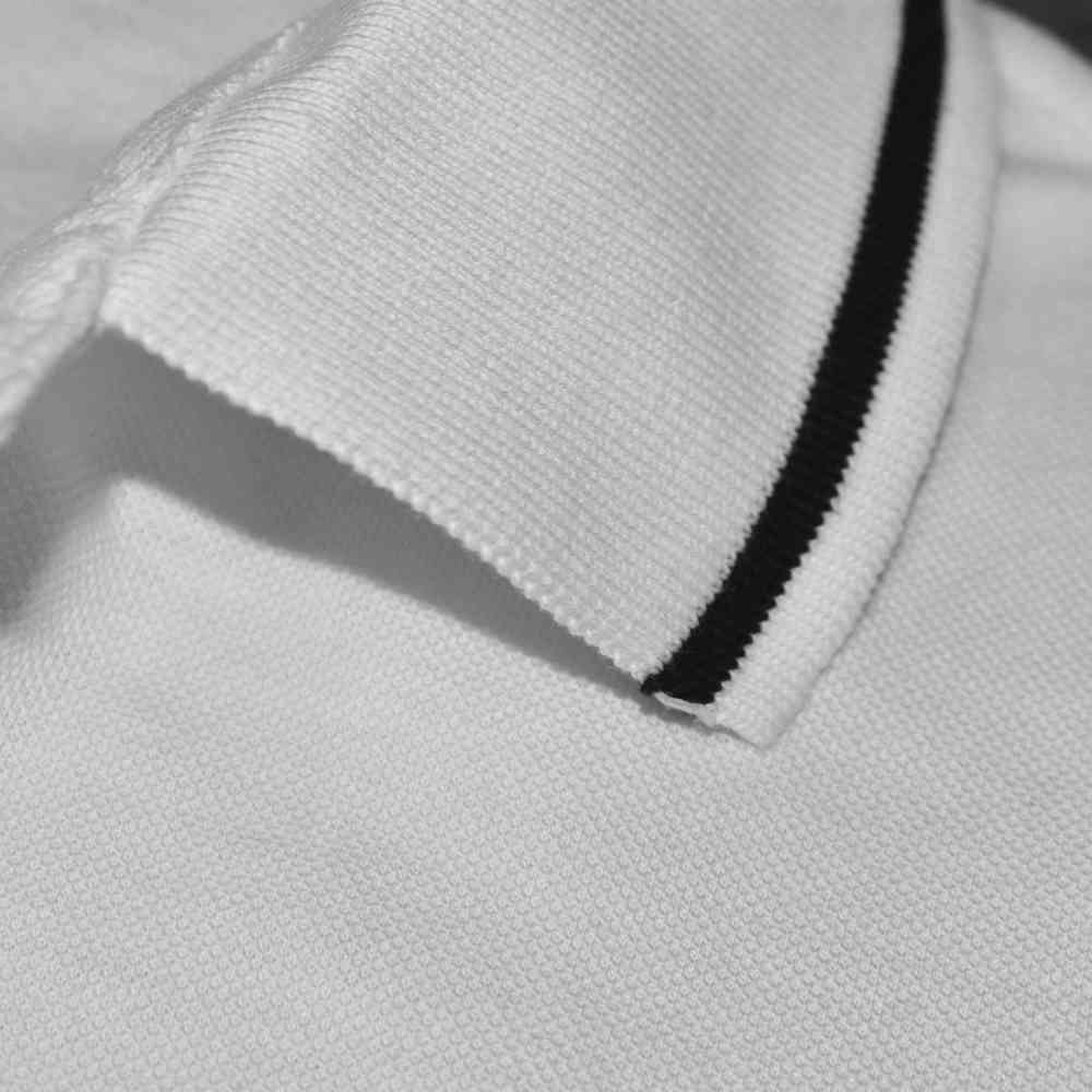 Balmain White Contrast Tipping Cotton T-shirt-4