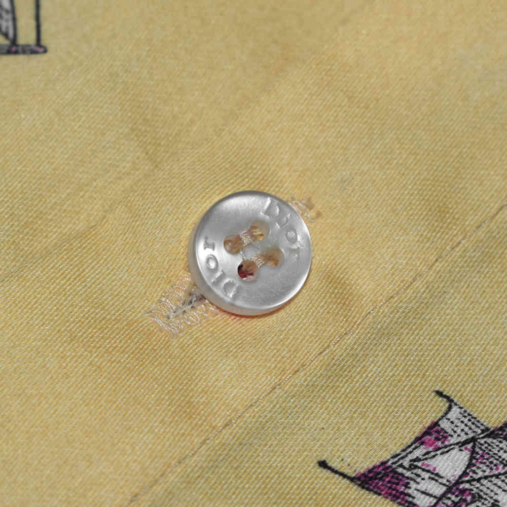 Christian Dior Pirate Ship Printed Premium Shirt-3