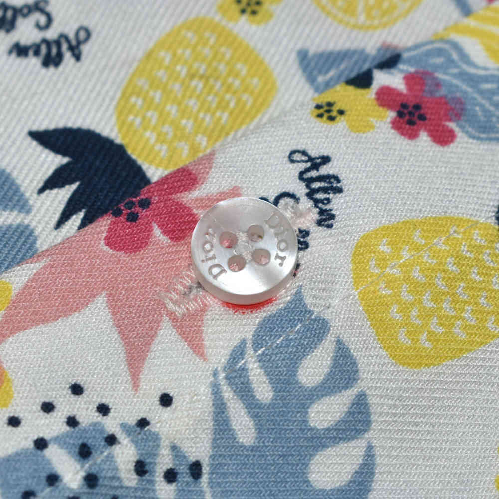 Dior Fruits Printed Premium Cotton Shirt-3