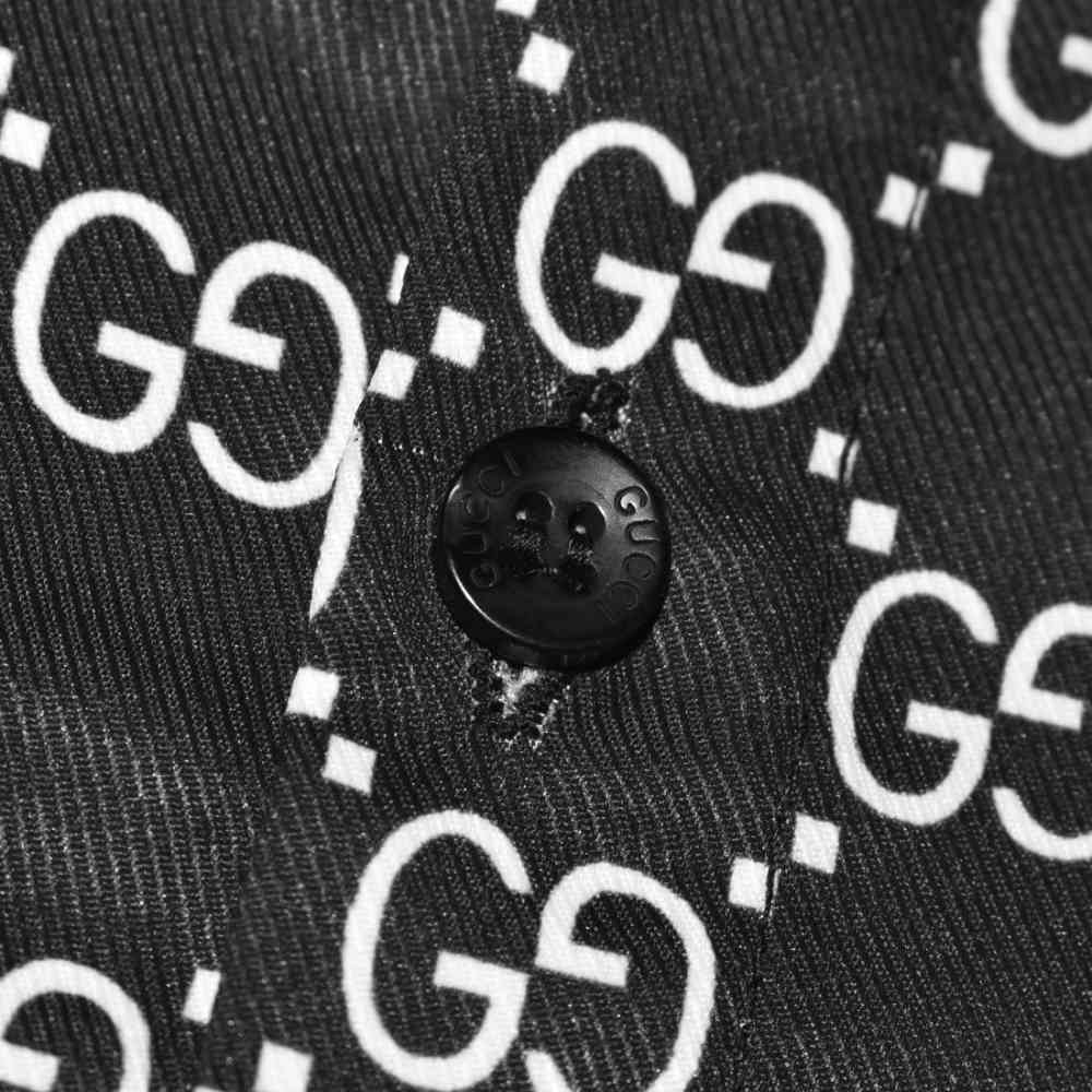 Gucci Printed Black Premium Quality Shirt-3