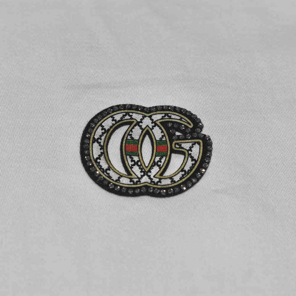 Gucci logo Print White Premium Quality Shirt-3