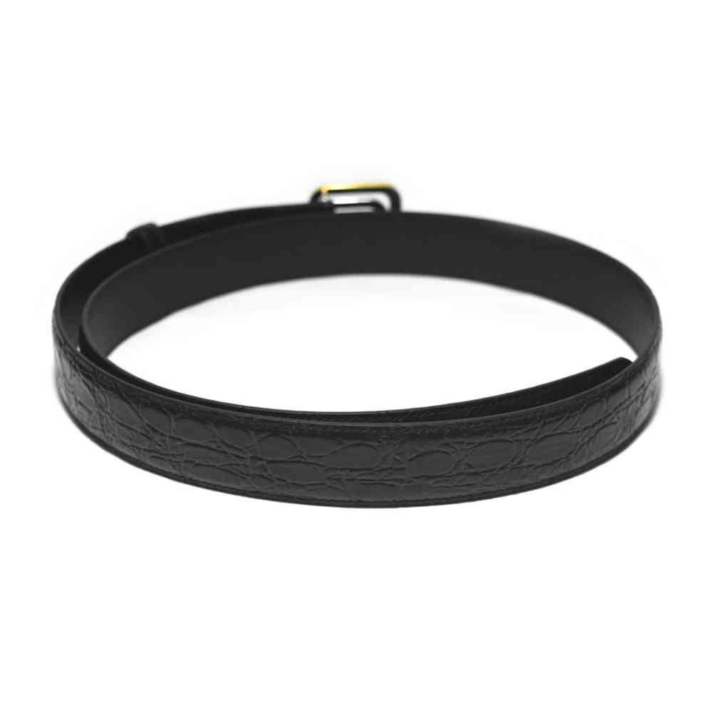 Gucci Reversible belt with squared Interlocking-1