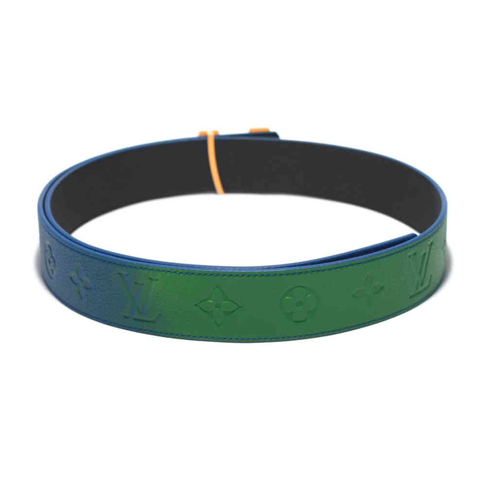Louis Vuitton Taurillon Illusion Initiales Reversible Belt-1
