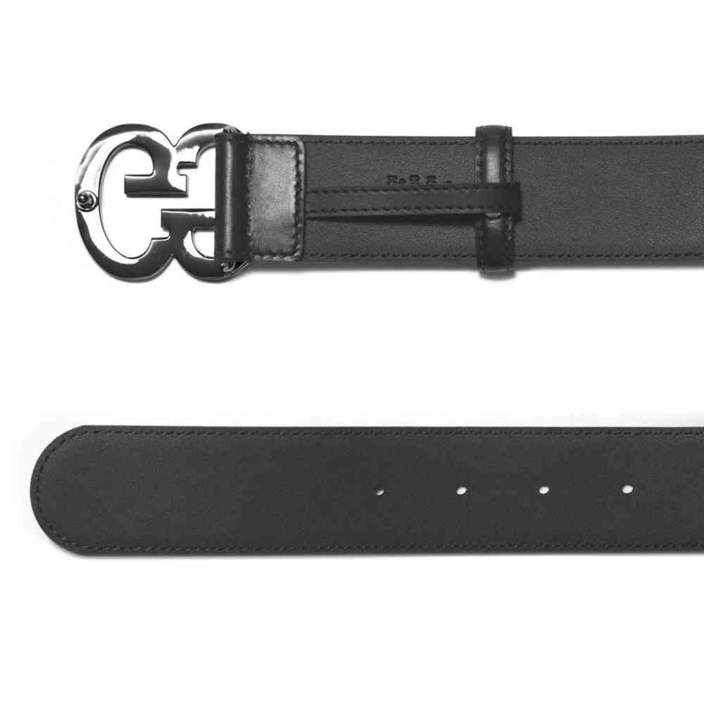 Gucci logo-buckle Premium Leather Belt-thumb-4