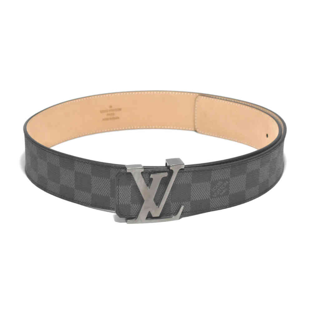 Black Louis Vuitton Golden Premium Quality Belt