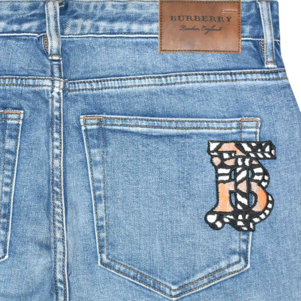 Burberry Blue Premium Quality Jeans-3