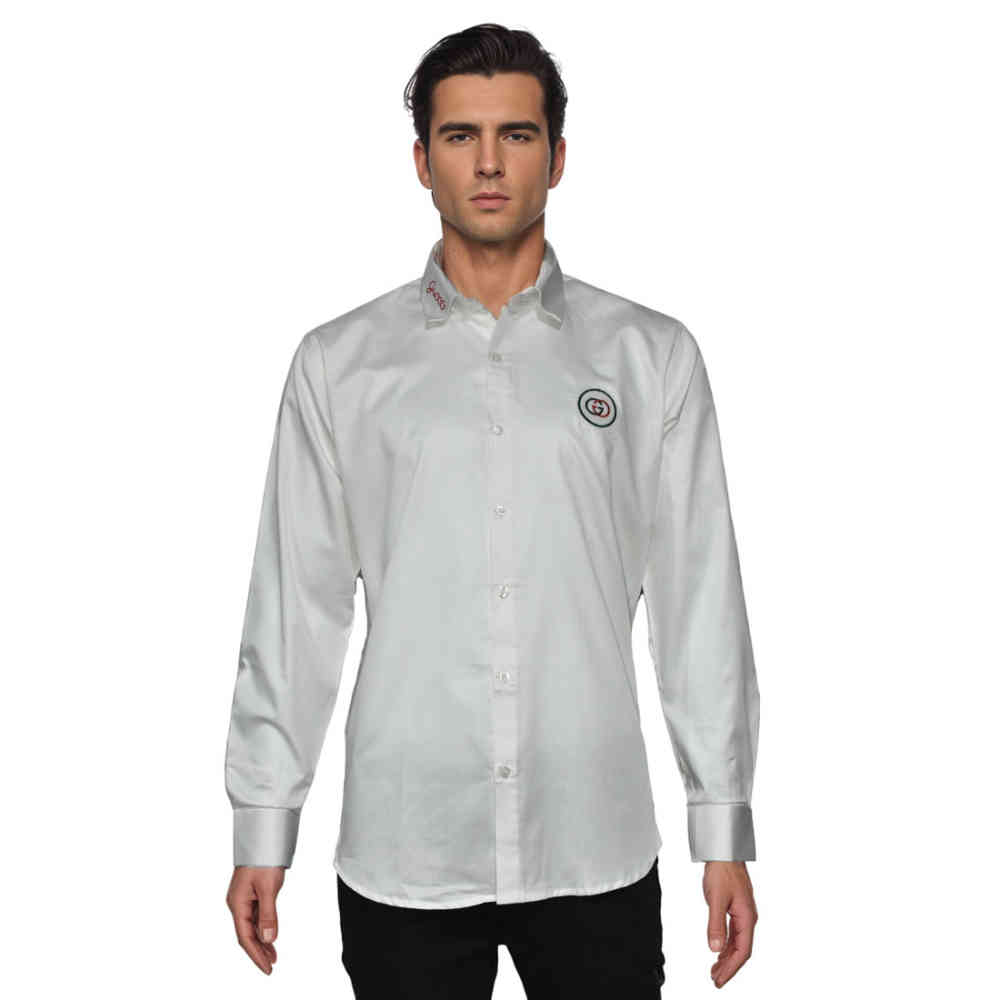Gucci White Premium Quality Shirt-6