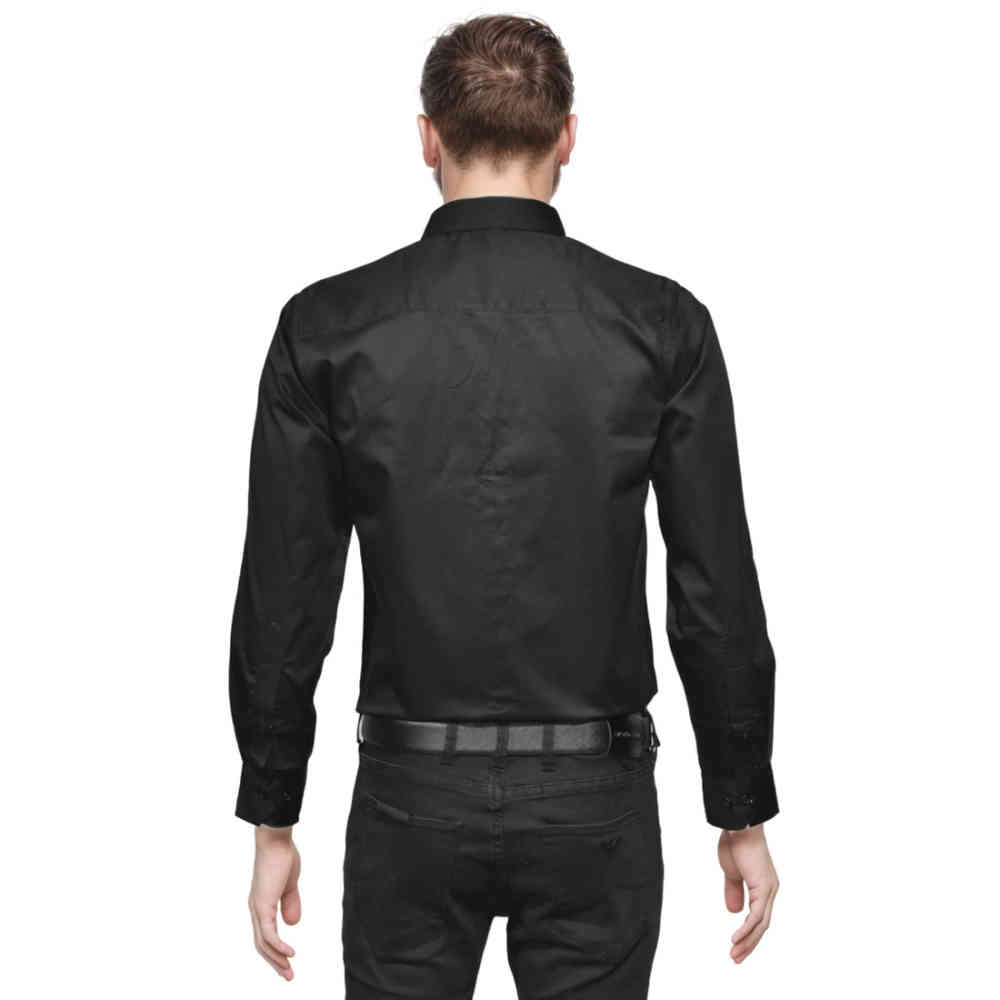 Versace Embroidered logo Black Shirt-1