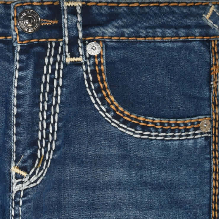 True Religion Blue Premium Quality Jeans-thumb-1