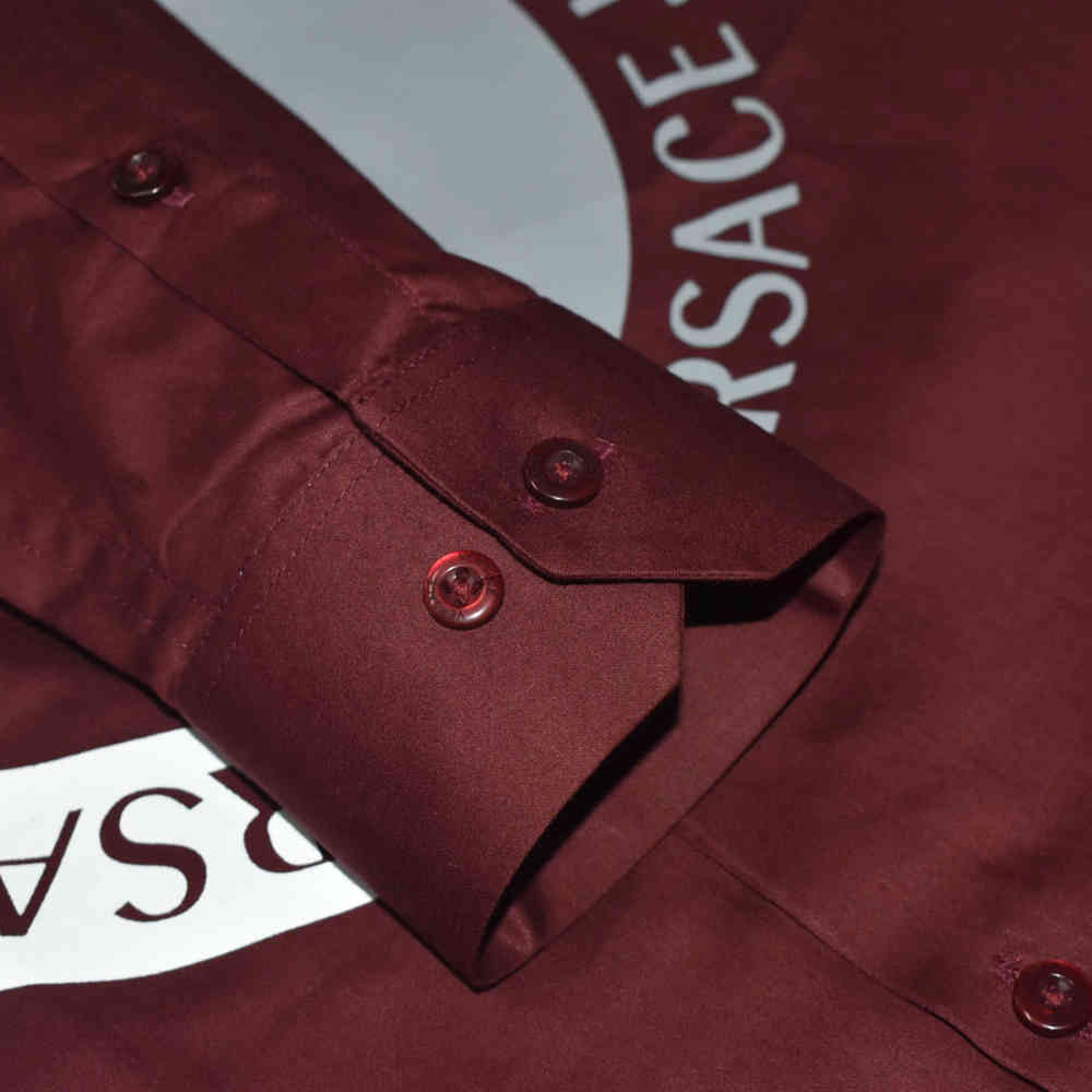 Versace Wine Jeans Couture Premium Shirt-5