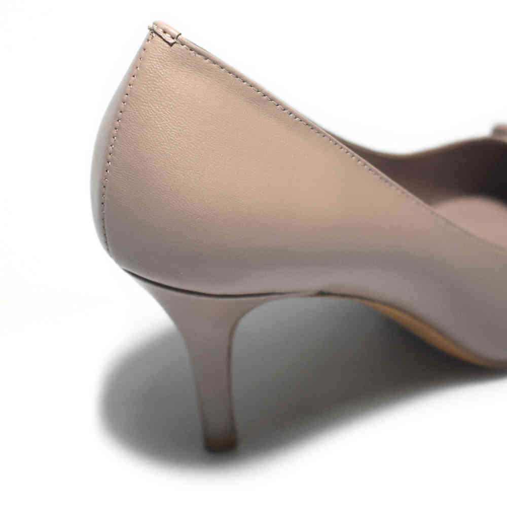 Valentino Dusty Rose Leather V Logo Pumps Sandals-thumb-4