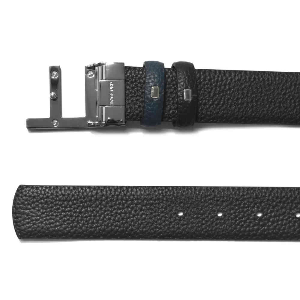 Tom Ford logo Silver Buckle Premium Belt-4