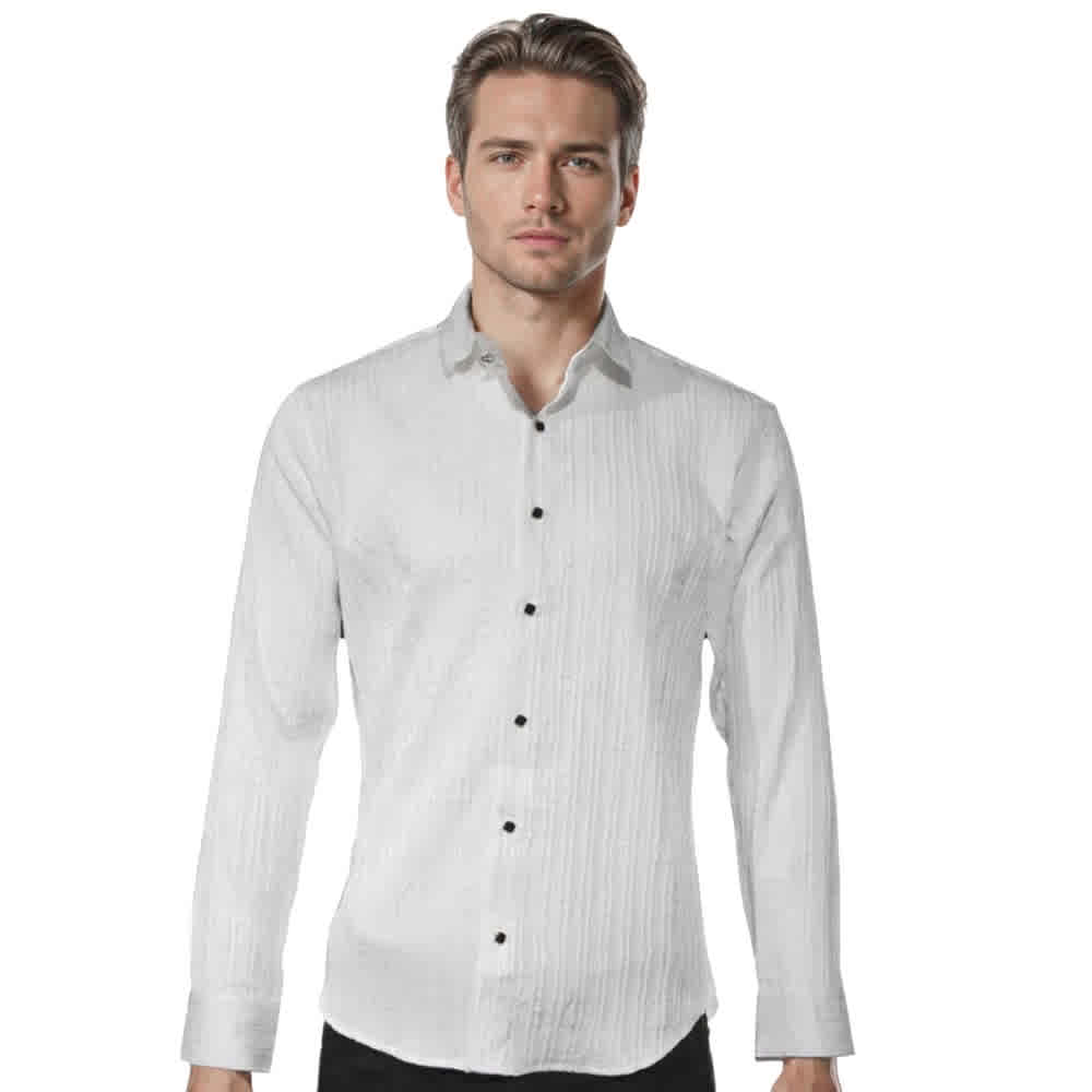 White Kenzo Grey Premium Quality Designer Shirt