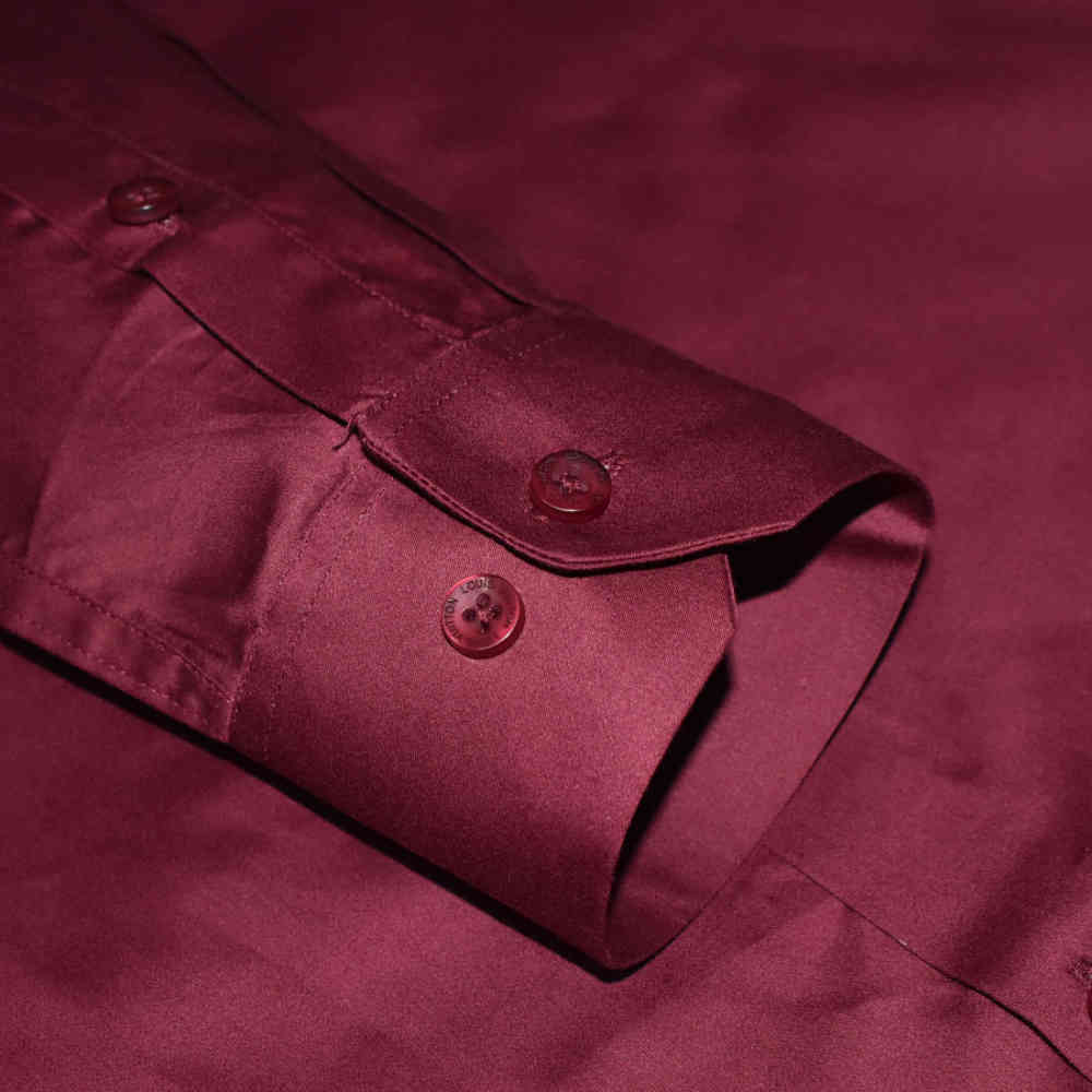 Louis Vuitton Embroidered logo Wine Luxury Shirt-5
