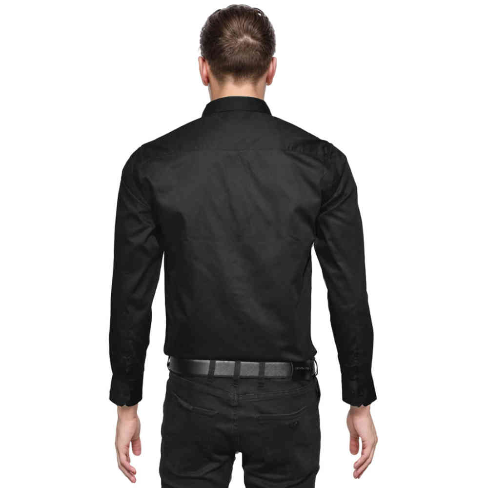 Louis Vuitton Embroidered logo Black Luxury Shirt-1