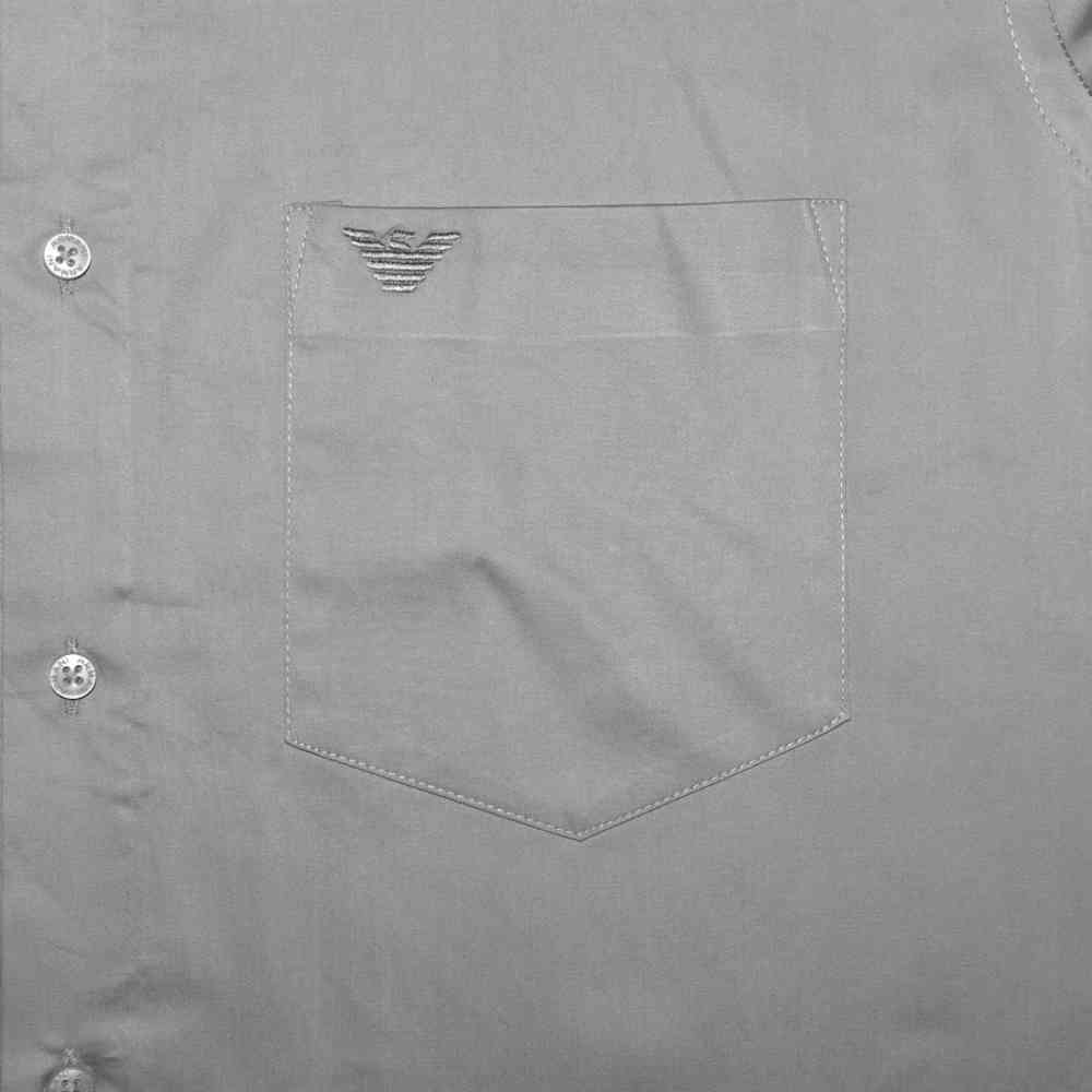 Giorgio Armani Light Grey Premium Quality Shirt-3