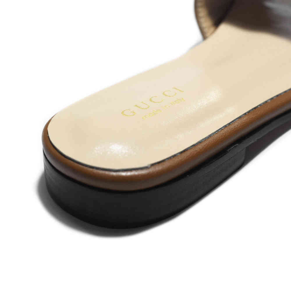 Gucci Brown Premium Women's Flat Sandals-4