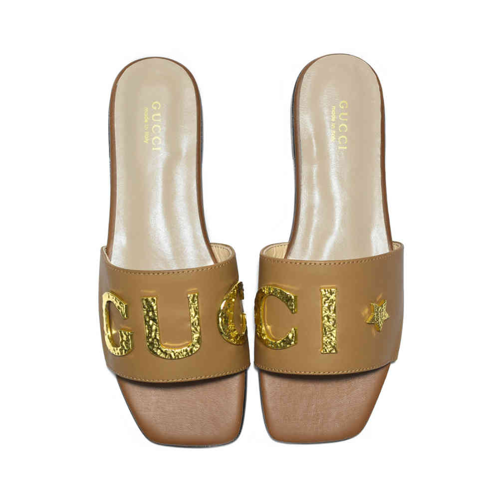Gucci Brown Premium Women's Flat Sandals-5