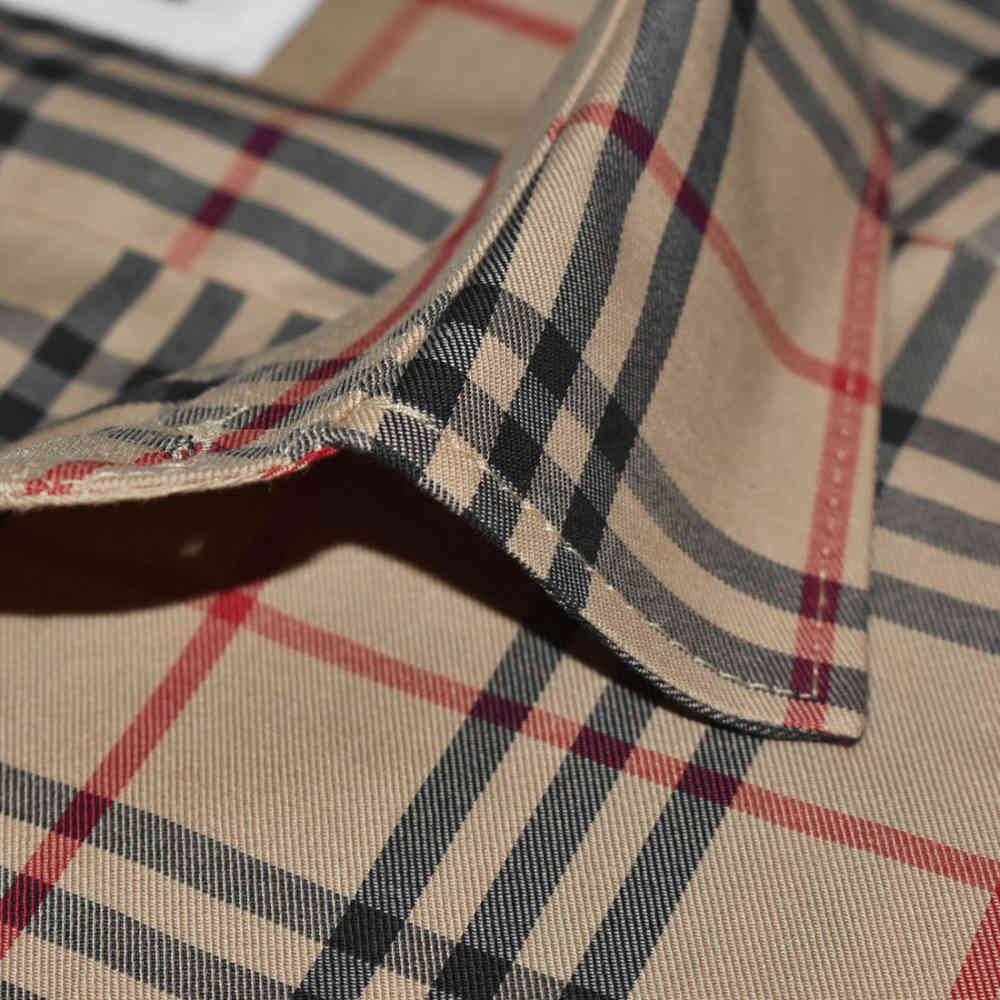 Burberry Brown Premium Quality Shirt-4