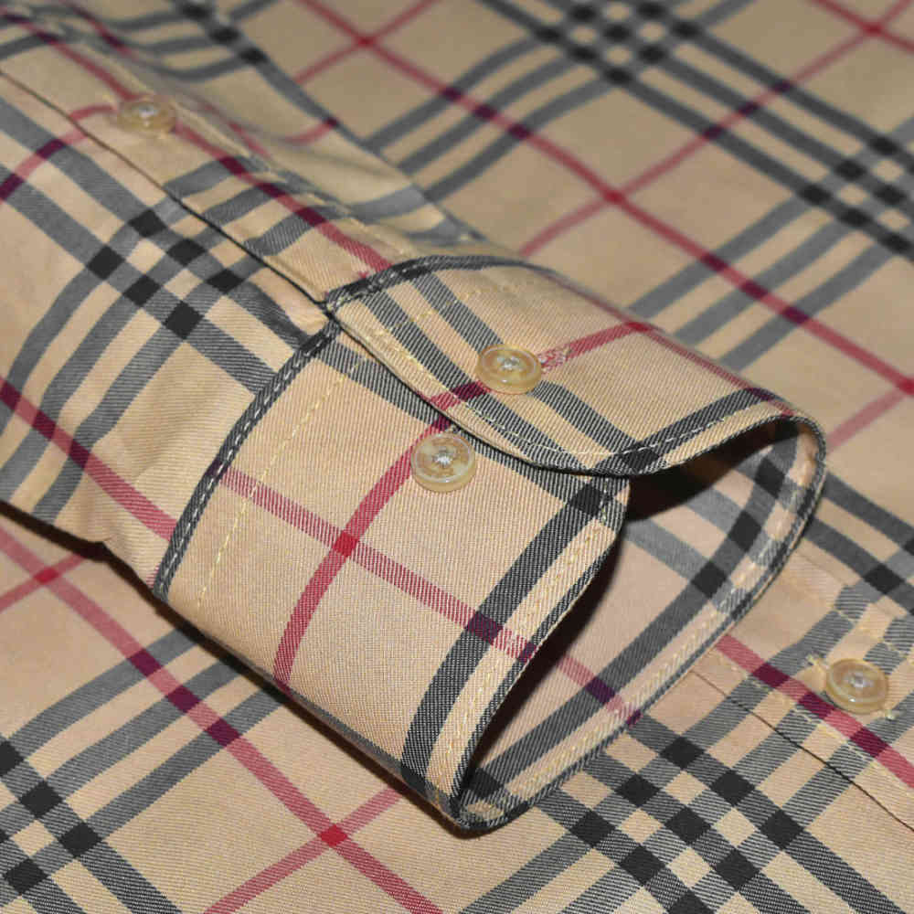 Burberry Brown Premium Quality Shirt-5