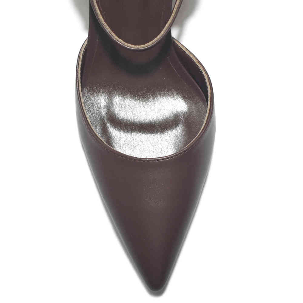 Fendi Coffee Premium Heel Sandals-3