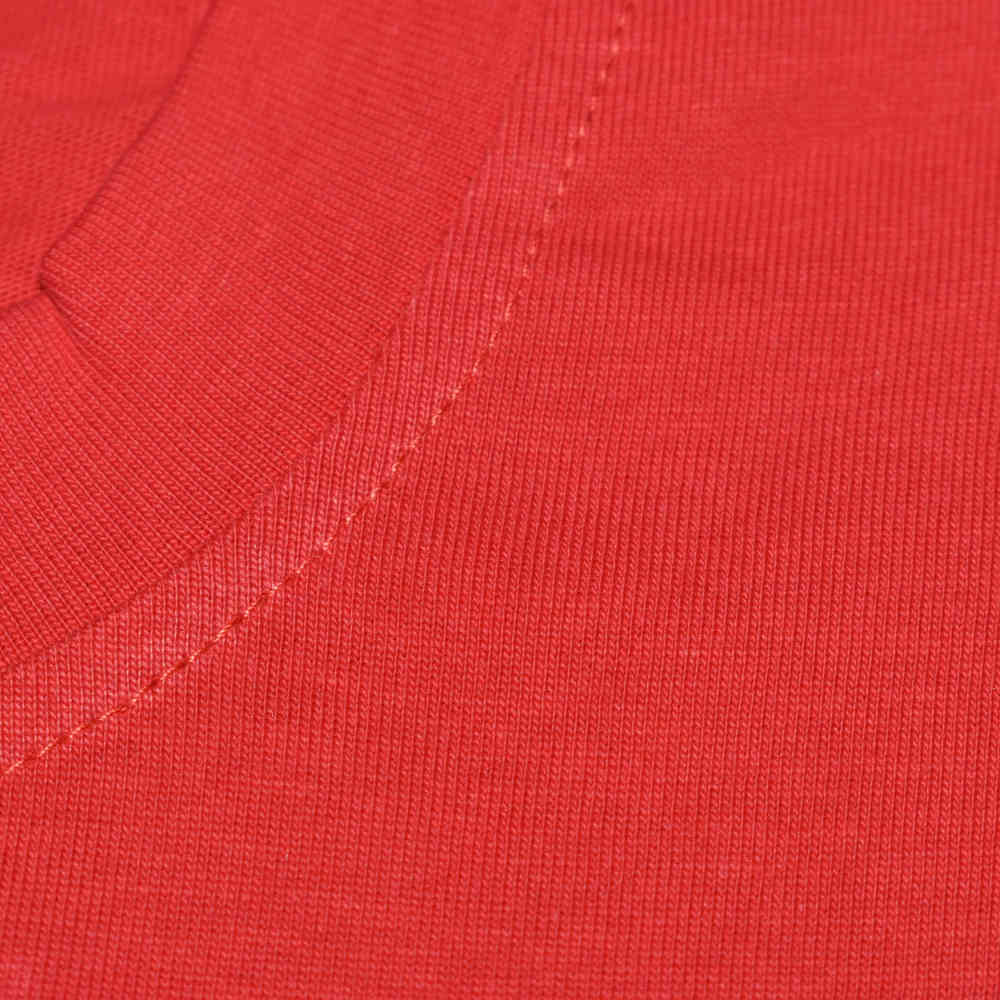 Dior Butterfly Embroidery Pocket Red T-shirt-4