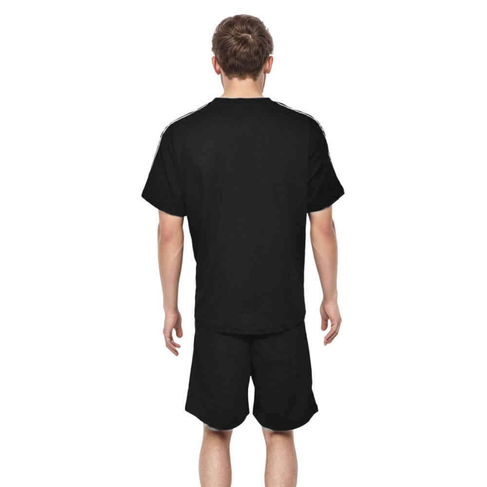 Versace Black Premium Quality T-shirt & Shorts Combo-1