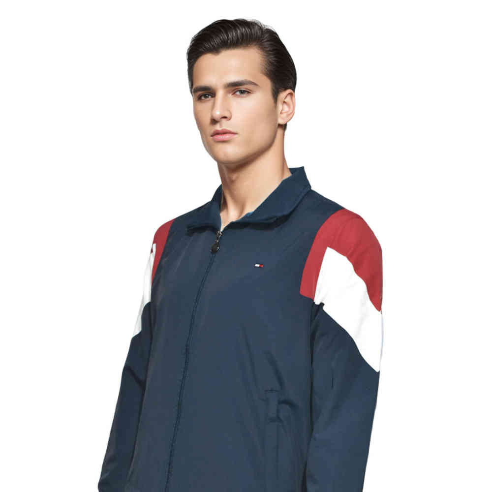 Blue Tommy Hilfiger White Premium Zipper