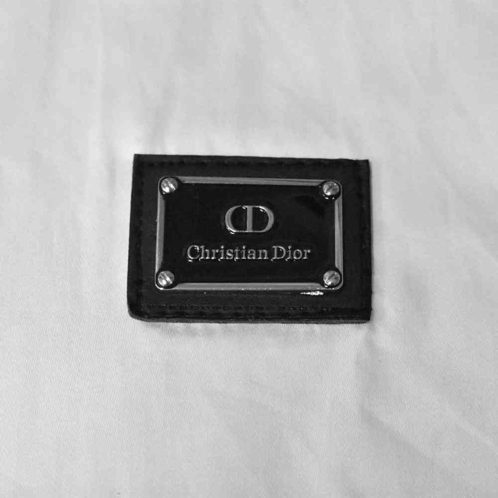 Dior logo Patch White Designer Premium Shirt-thumb-3