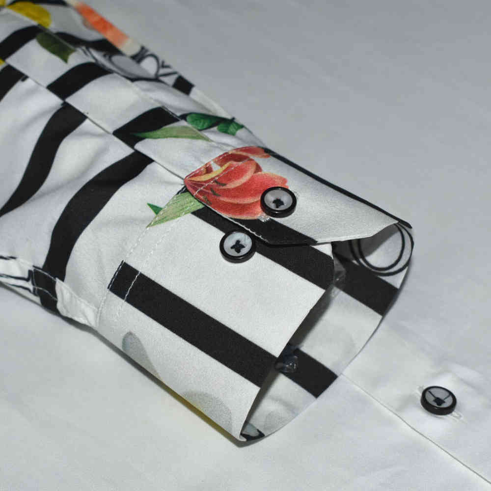 Dior logo Patch White Designer Premium Shirt-thumb-5