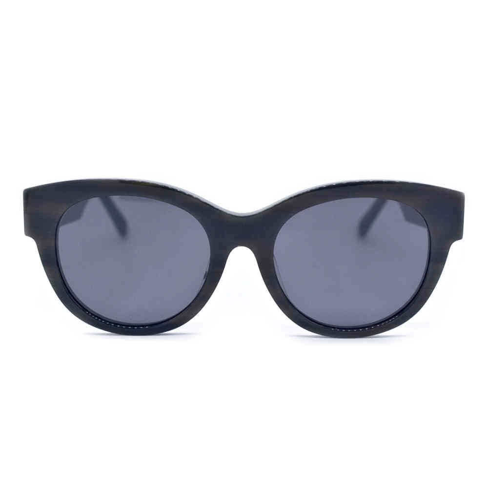 Louis Vuitton Black Confidence Square Round Sunglasses-1