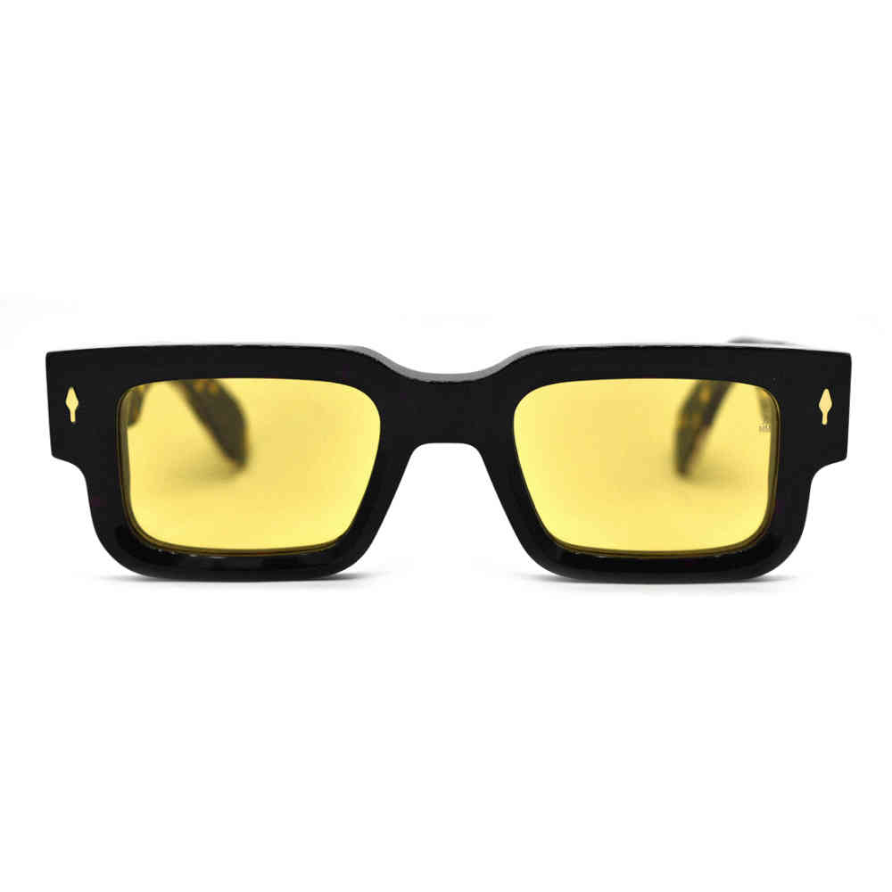Jacques Marie Mage Black & Brown Luxury Sunglasses-thumb-1