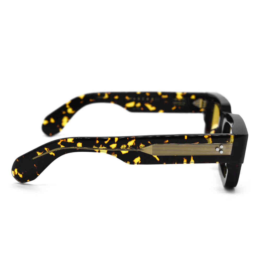 Jacques Marie Mage Black & Brown Luxury Sunglasses-thumb-3