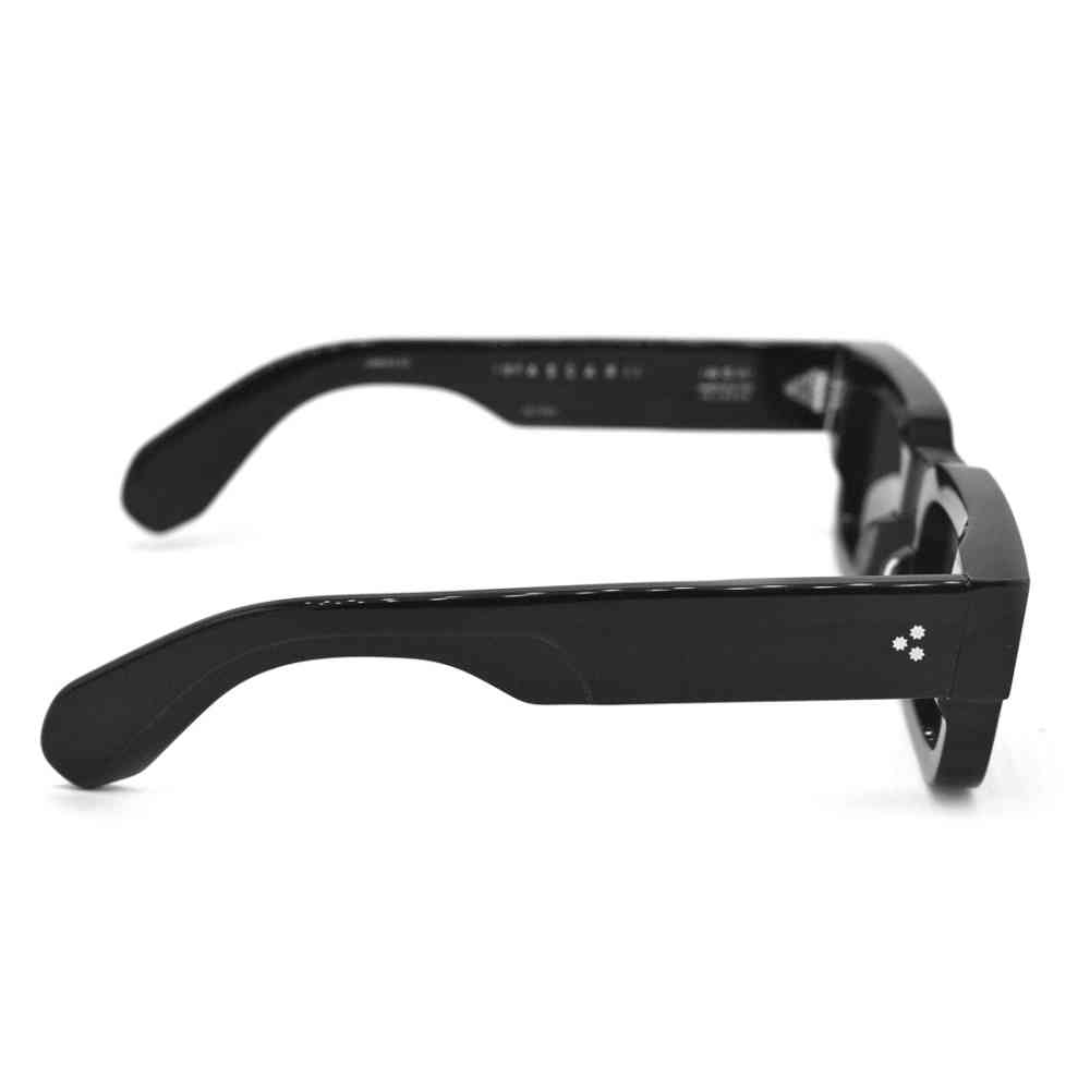 Jacques Marie Mage Black Acetate Luxury Sunglasses-thumb-3
