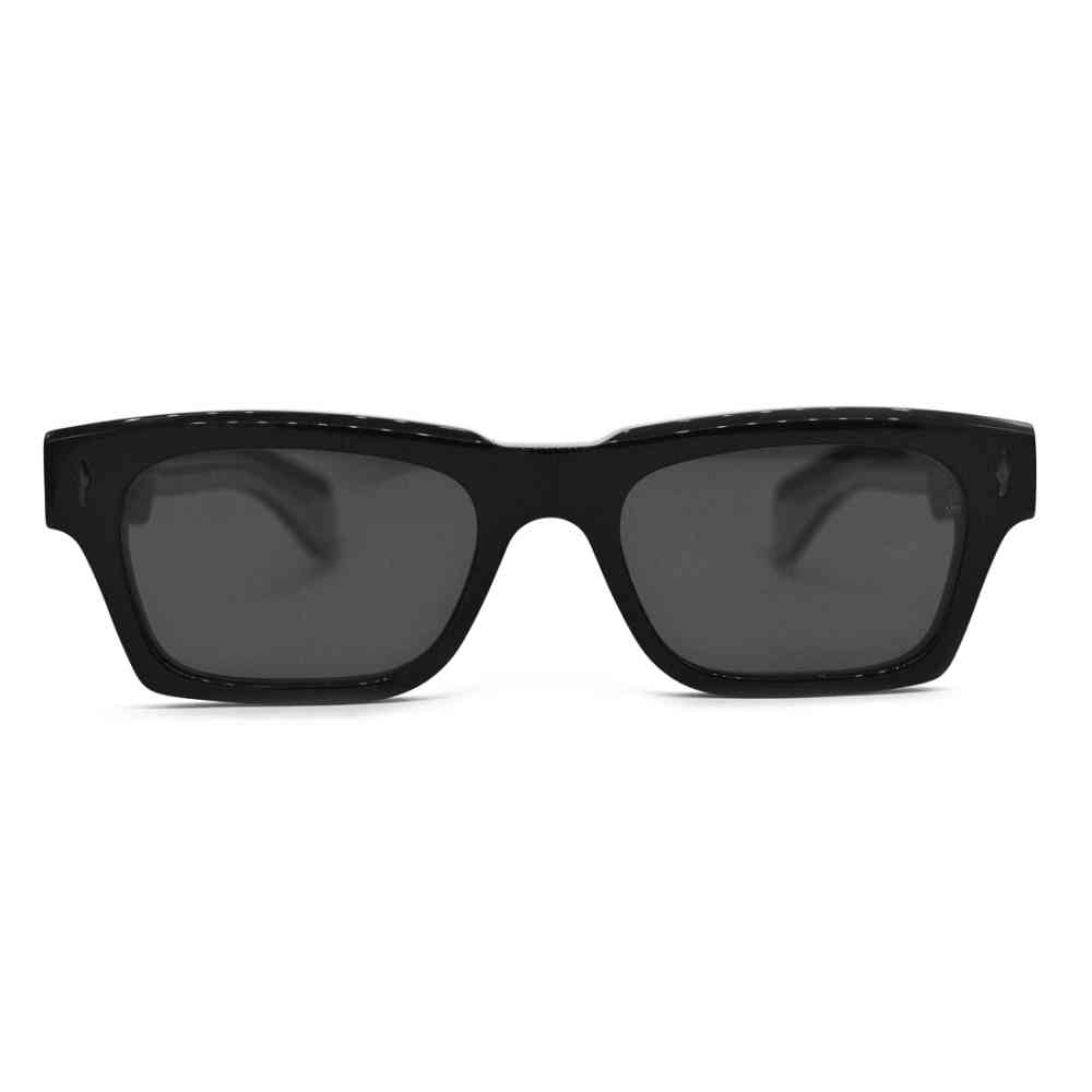 Jacques Marie Mage Black & Silver Acetate Sunglasses-1