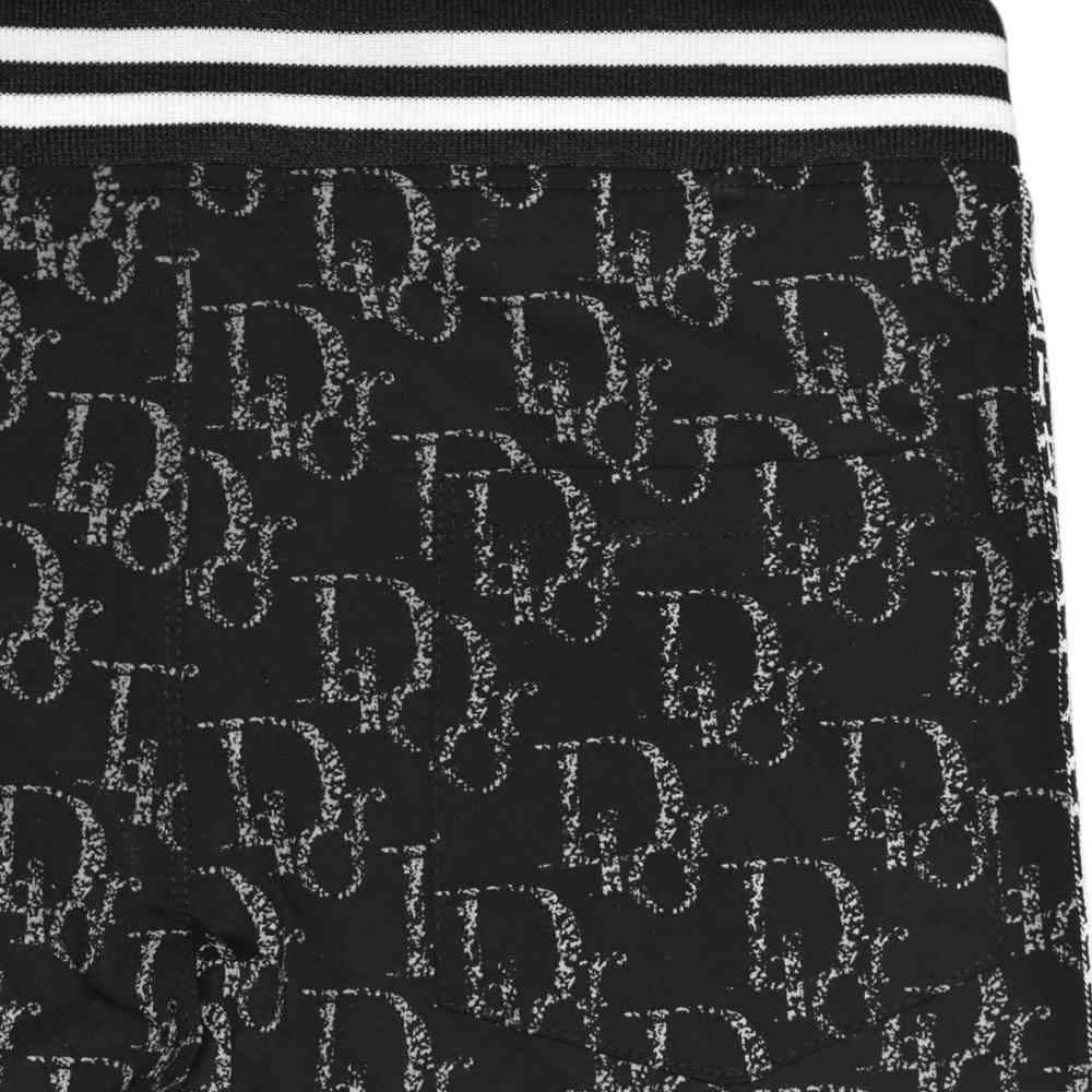 Dior Printed Black Premium Men Track Pants-4