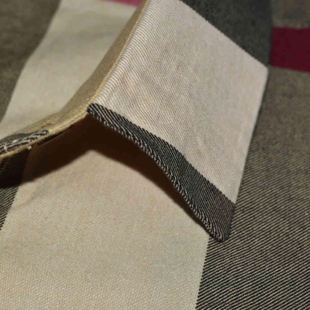 Burberry Brown Check Premium Quality Dress-thumb-4