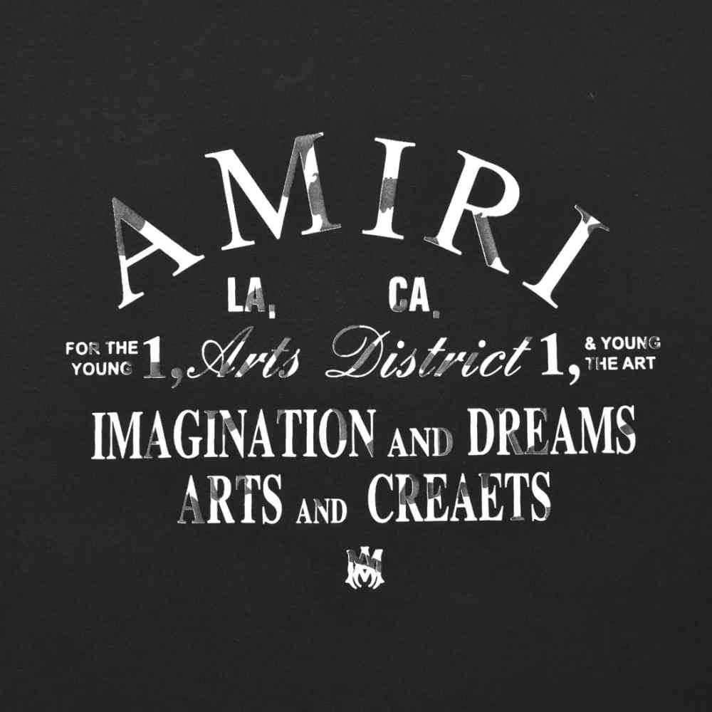 Amiri Black Premium Cotton Co-ord Set-3