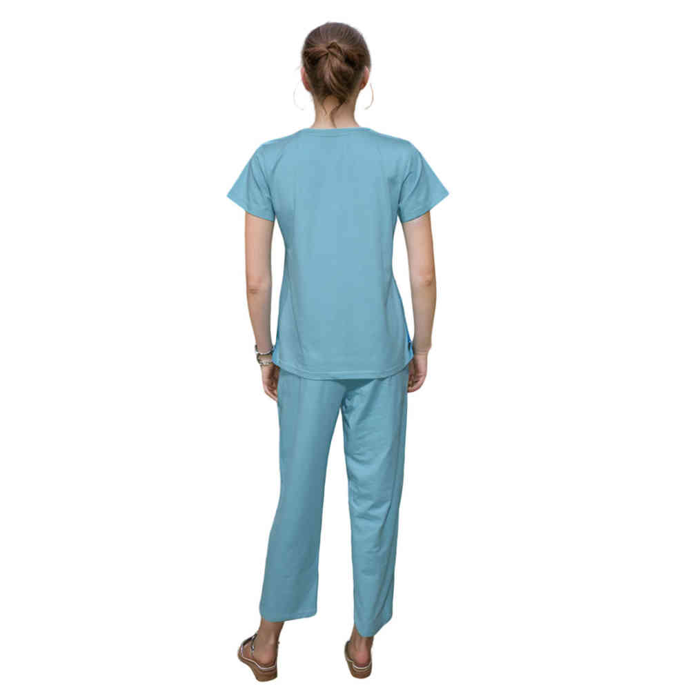 Amiri Blue Premium Cotton Co-ord Set-2