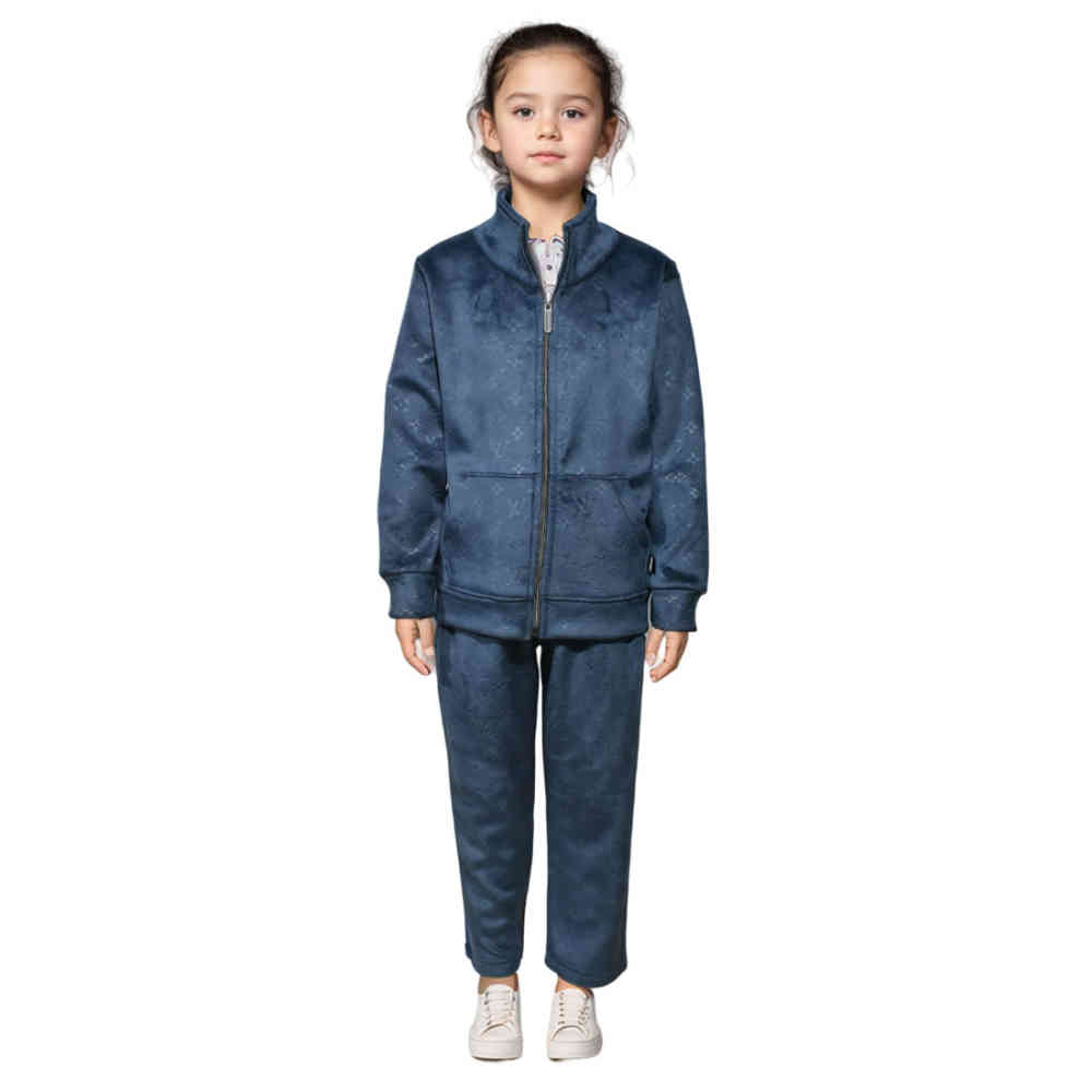 Louis Vuitton Monogram Blue Premium Kids Tracksuit