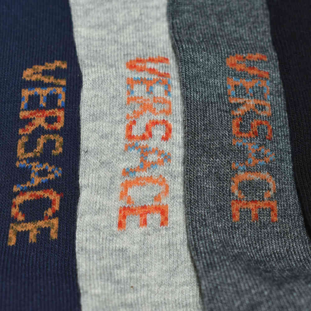 Versace Premium Quality Low Ankle Socks - Pack of 5-3