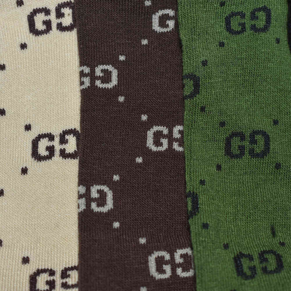 Gucci Premium Quality Ankle Socks - Pack of 5-thumb-3