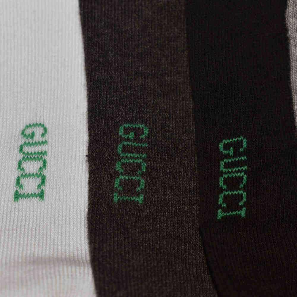 Gucci Premium Quality Ankle Socks - Pack of 5-thumb-3