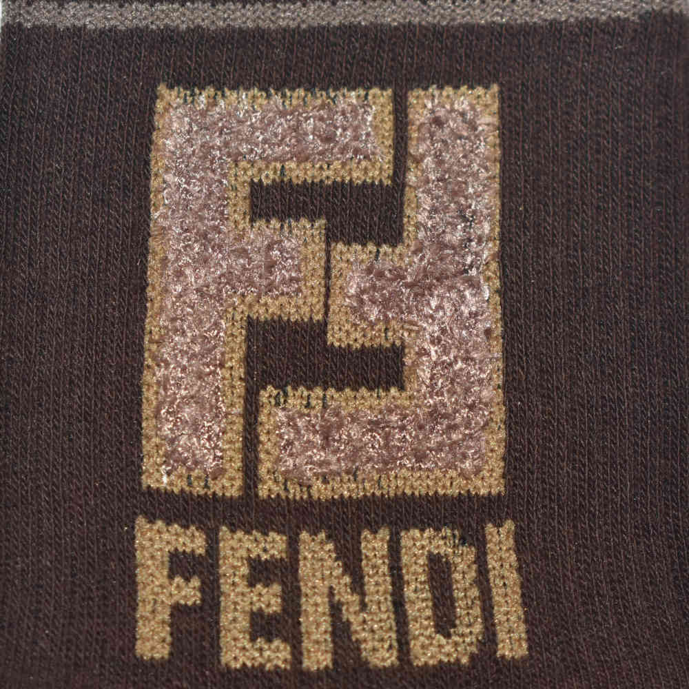 Fendi Premium Quality Low Cut Socks - Pack of 5-thumb-1