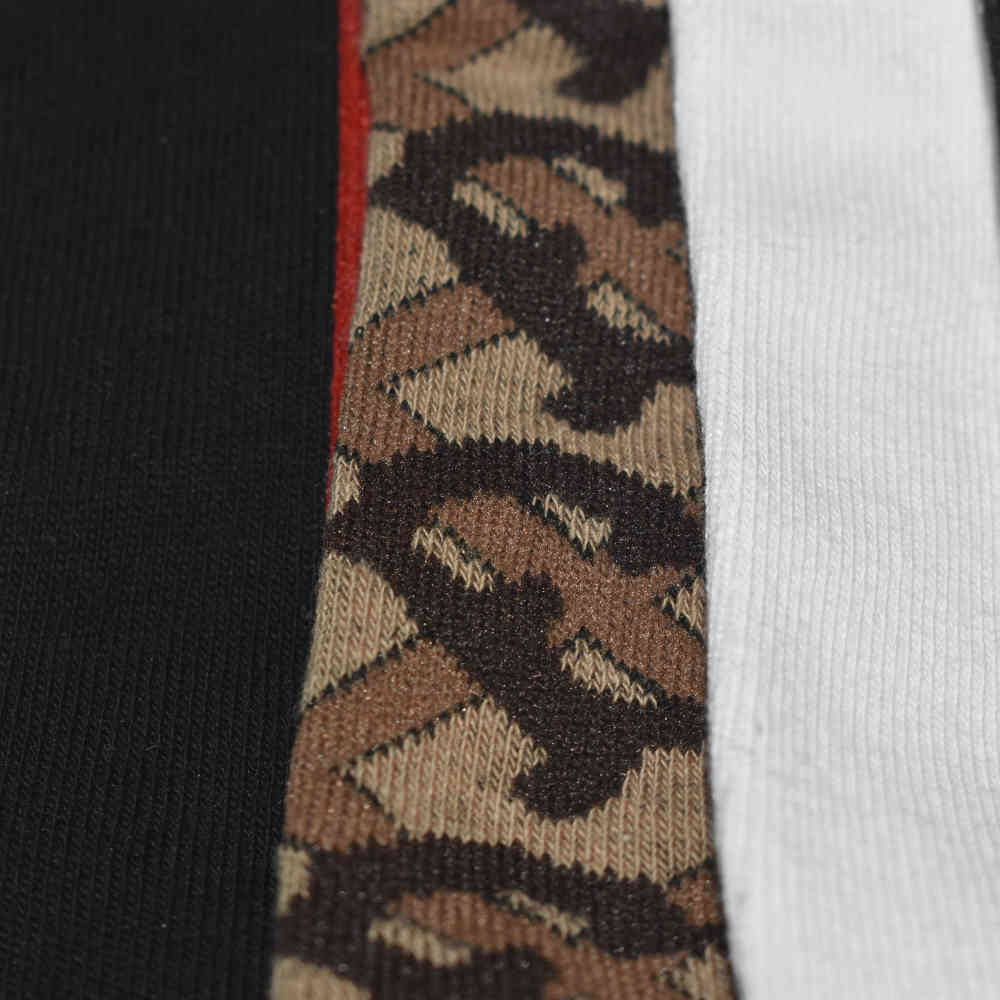 Burberry Premium Quality Ankle Socks - Pack of 5-thumb-3
