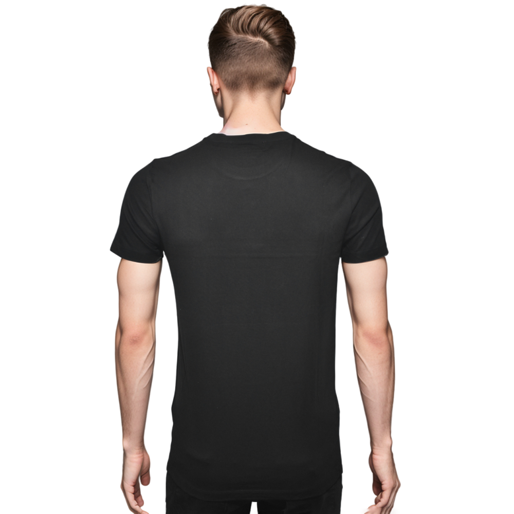 Gucci Black Premium Velvet Crew Neck T-shirt-1